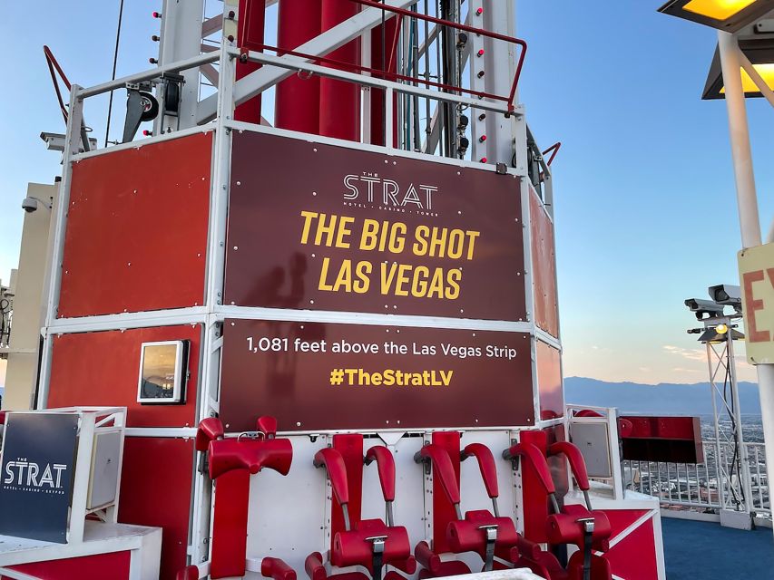 Las Vegas: STRAT Tower - Thrill Rides Admission - Important Safety Considerations