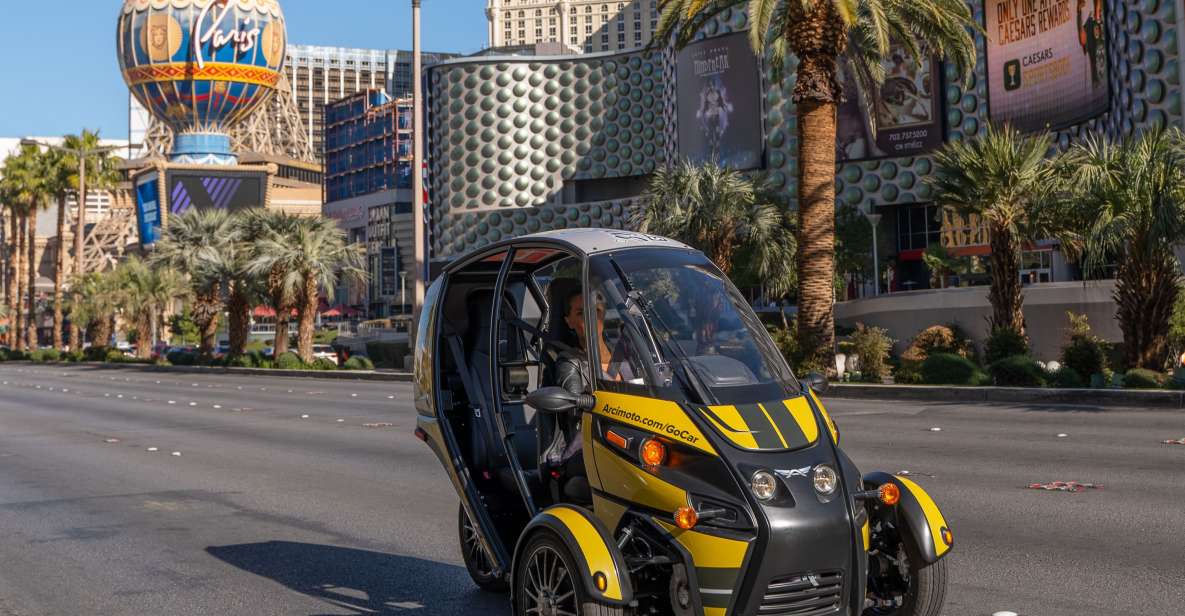 Las Vegas: Talking GoCar 1 Hour Las Vegas Strip Tour - Safety Considerations and Restrictions