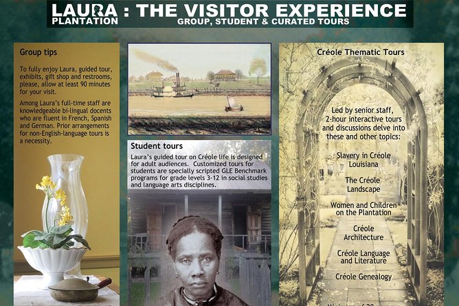 Laura Plantation Tour - Recap