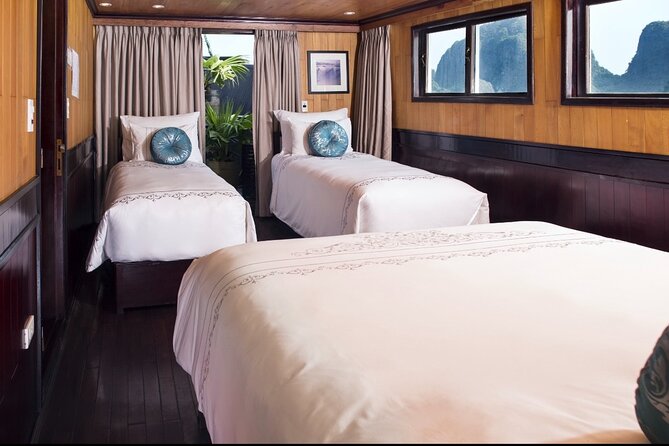 Leading: All Inclusive 3d/2n on Cruises in HALONG - Many Options - Luxurious Cabins With Balconies