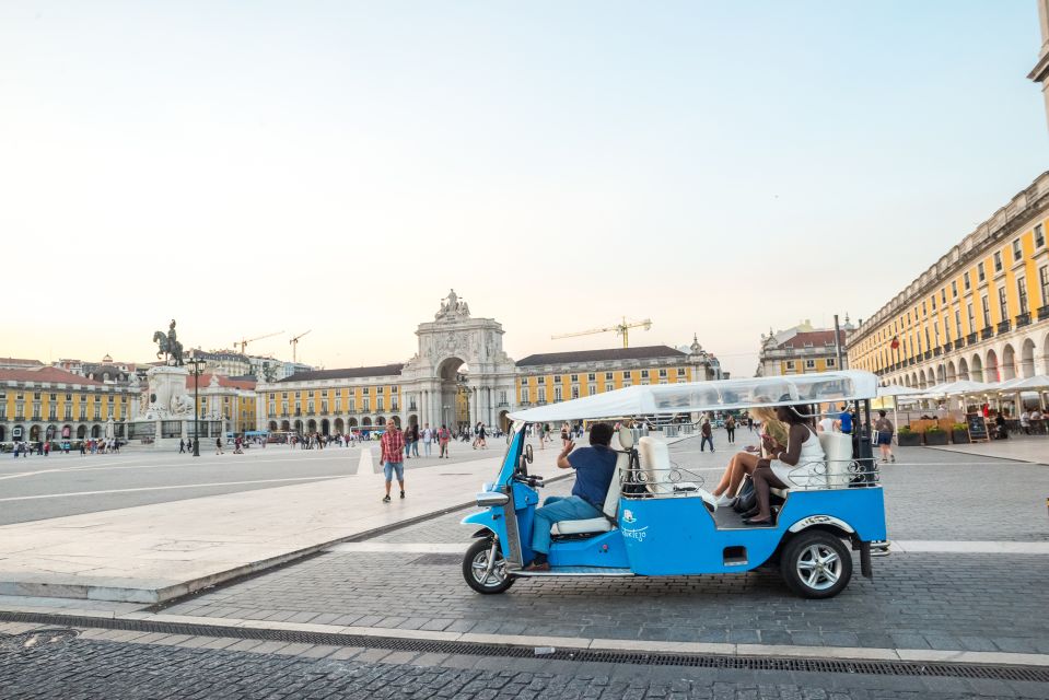 Lisbon by Tuk Tuk Guided Tour: City of Neighborhoods - Admire Lisbon Cathedral and Defensive Walls