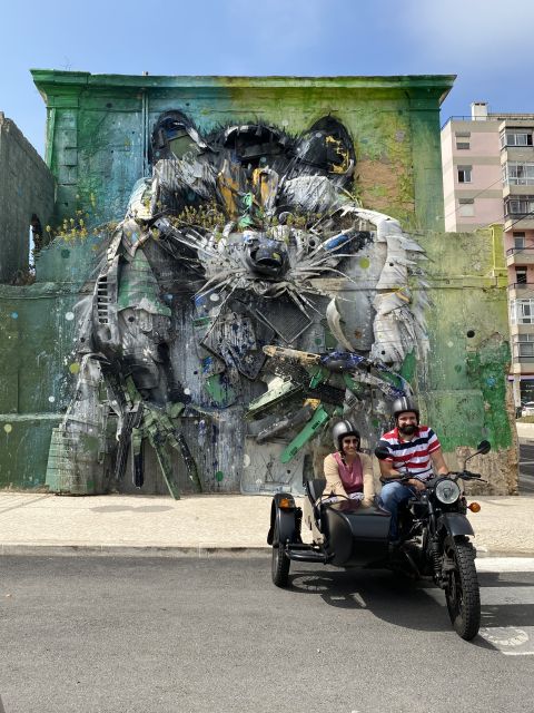 Lisbon Sidecar Tour ( the Netflix One) - Riding in the Sidecar