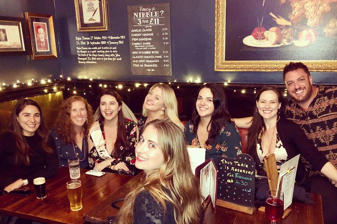 Literary Pub Crawl and Tavern Tour in London - Accessibility and Group Size