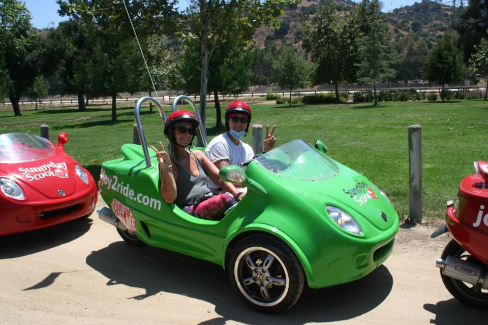 Los Angeles: 1-Hour Mini-Car Guided Adventure Ride YOU Drive - Meeting Point