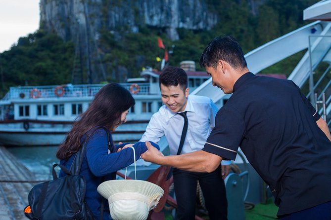 Luxury Halong Bay 1 Day on Cruises From Hanoi With Bus & Lunch - Kayaking and Bamboo Boat