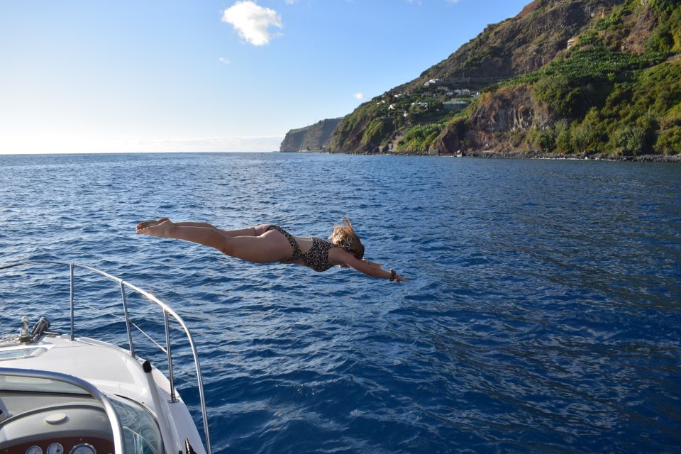 Madeira: Private Sunset Yacht Cruise With Snorkeling & Wine - Swimming and Relaxing