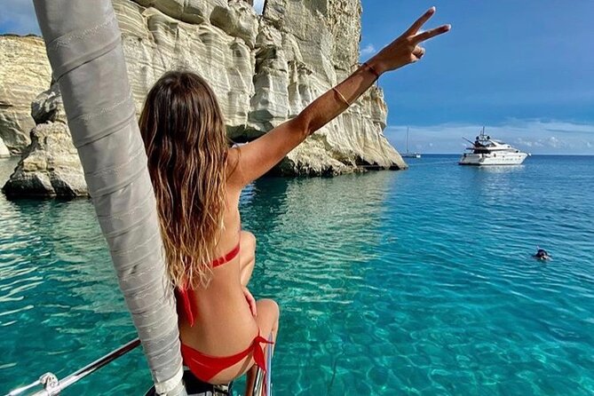 Milos and Polyaigos Full Day Cruise With Meals and Snorkelling - Cruise Route and Boats