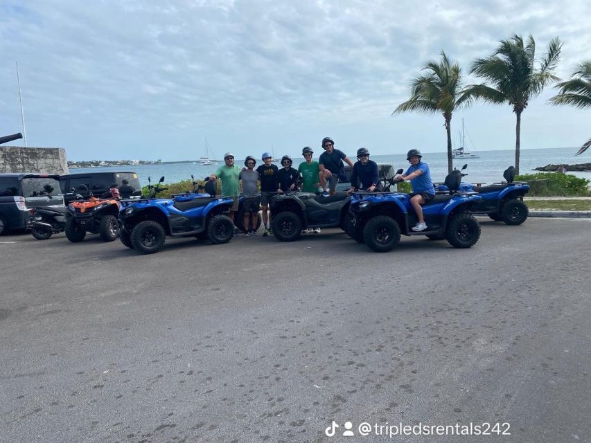 Nassau: Guided ATV City and Beach Tour With Lunch - Inclusion and Exclusion