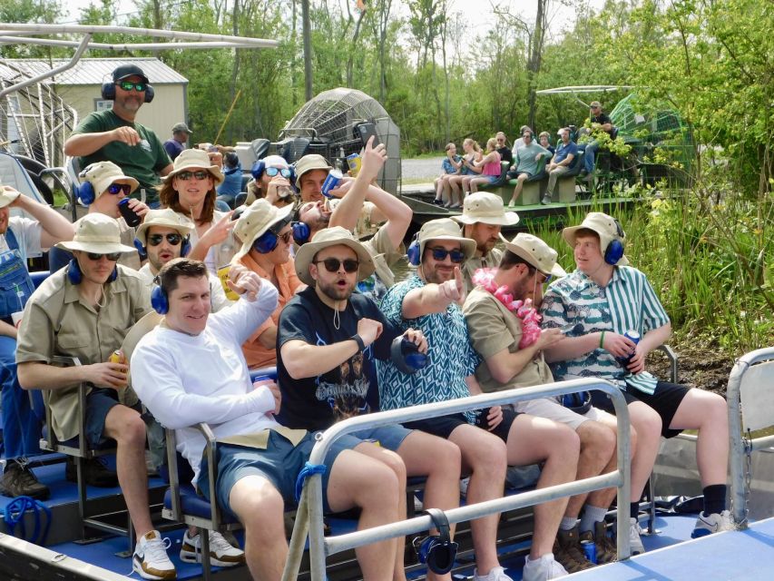 New Orleans: 16 Passenger Airboat Swamp Tour - Inclusions and Exclusions