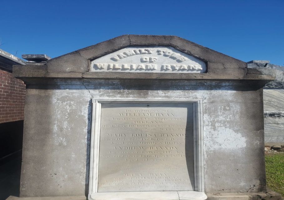 New Orleans: Secrets and Societies Cemetery Experience - Additional Information