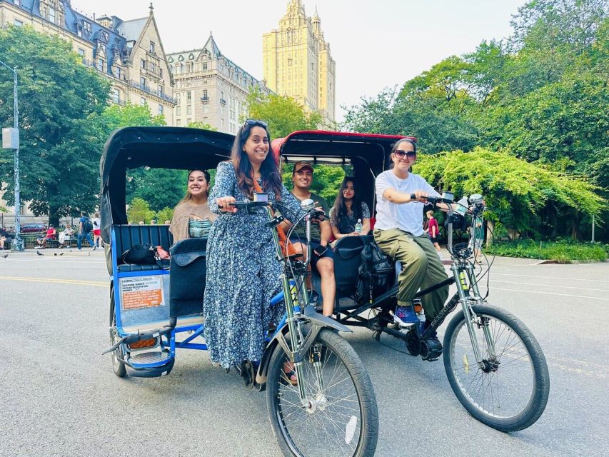 NYC: Central Park Celebrity Homes & Film Spots Pedicab Tour - Booking Details