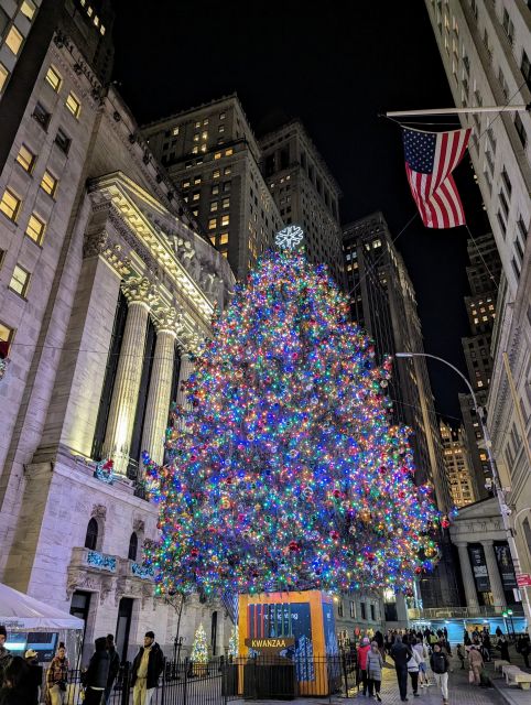 NYC: Holiday Lights Guided Bus Tour - Seaport, New York