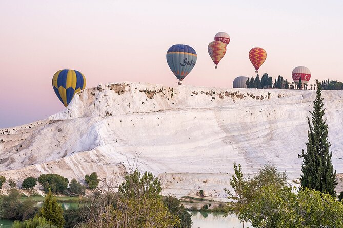 Pamukkale Hot Air Balloon Flight From Antalya W/Lunch & Transfer - Open Buffet Lunch