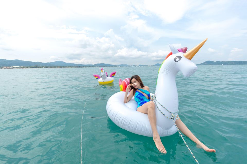 Phuket: Racha and Coral Island Catamaran Tour With Lunch - Water Toys and Activities