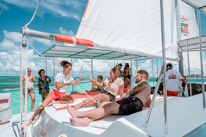 Private Aruba Catamaran With Snorkeling and Refreshments - Sailing and Relaxation