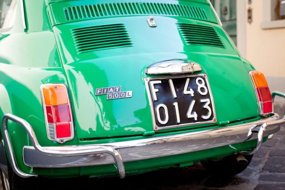 Private Vintage Fiat 500 Tour From Florence With Lunch - Lunch With Local Cuisine