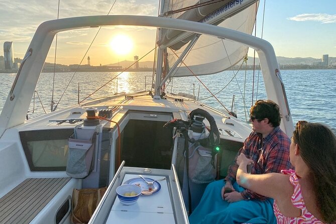 RELAUNCHING Our Barcelona Sailing Experience With Open Bar - Mediterranean Sea Swim and Sunbathing
