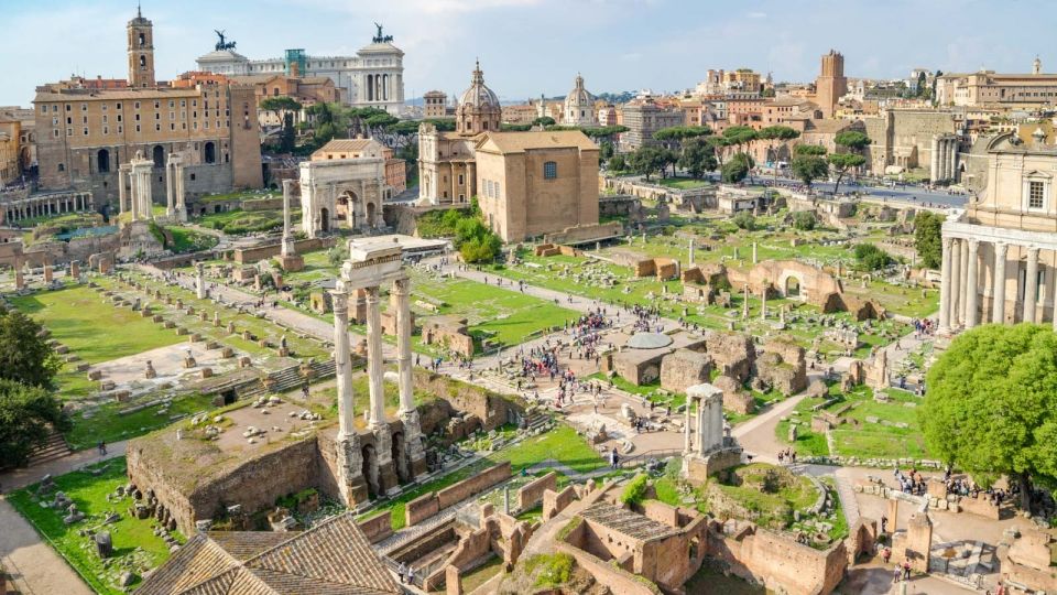 Rome: 1-Day City Highlights & Colosseum Private Guided Tour - Colosseum & Roman Forum