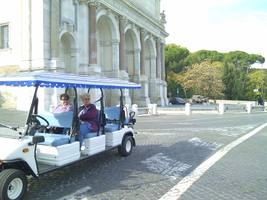 Rome: 4-Hour Private Afternoon Golf Cart City Tour - Pickup and Accessibility