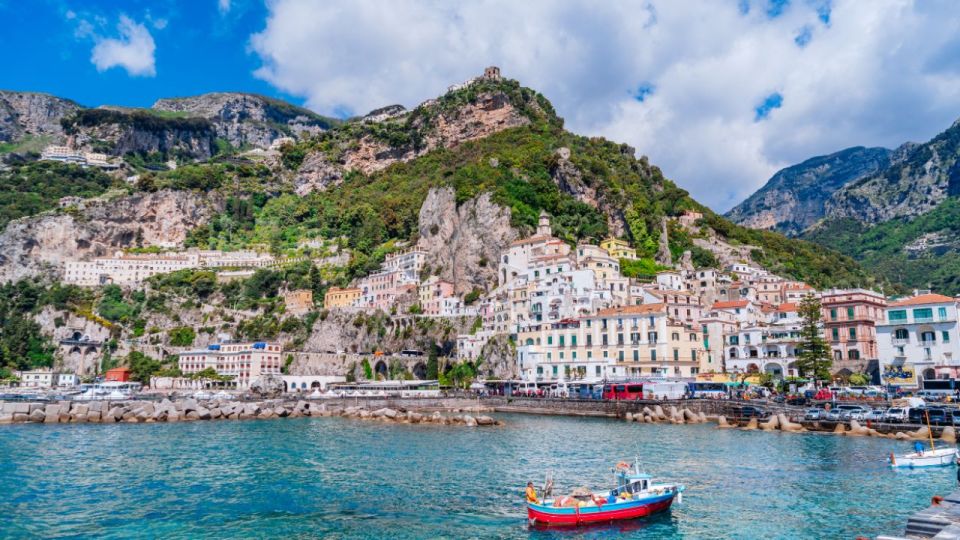 Rome: Amalfi Coast Day Trip by High-Speed Train - Stunning Coastal Vistas