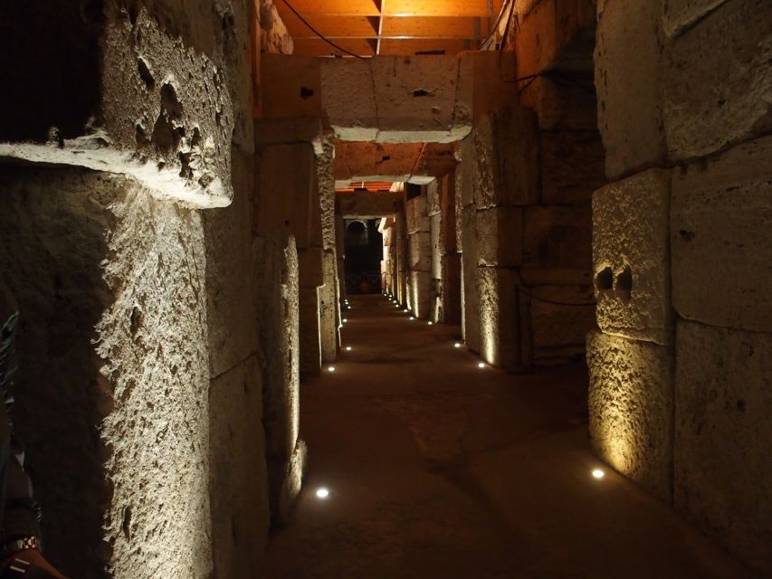 Rome: Ancient History and Colosseum Underground Tour - Important Information