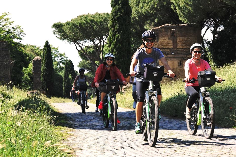 Rome: Appian Way, Aqueducts & Catacombs Option E-Bike Tour - Suitability and Requirements