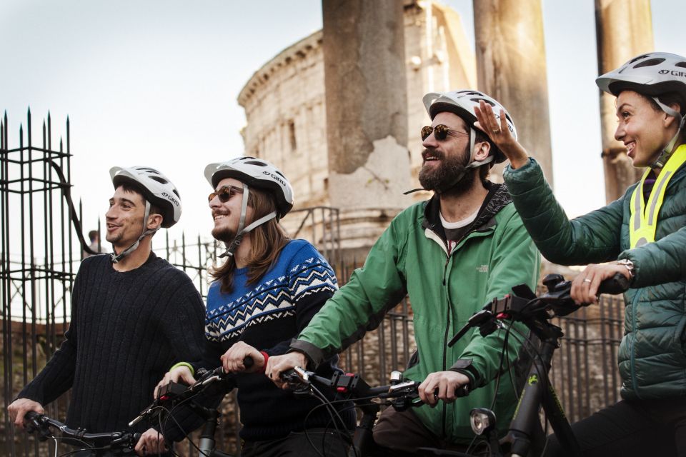 Rome: Full-Day Guided Tour by E-Bike With Lunch Included - Inclusions and Exclusions