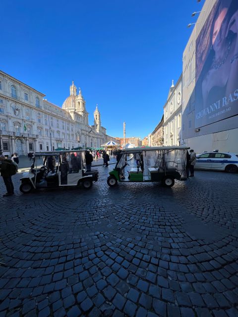 Rome Golf Car Tour - Exclusions