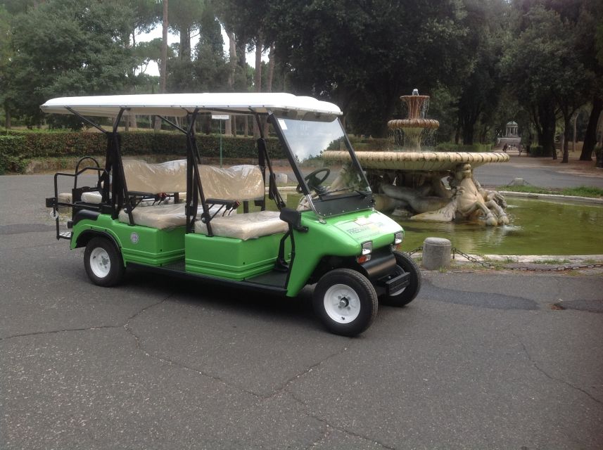 Rome: Imperial City Tour by Golf Cart With Optional Transfer - Availability, Pricing, and Reservations