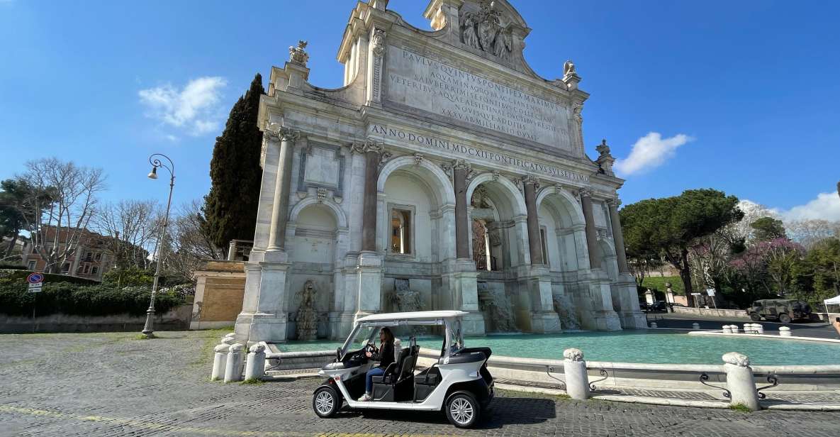 Rome: Private Sightseeing Tour by Golf Cart - Frequently Asked Questions