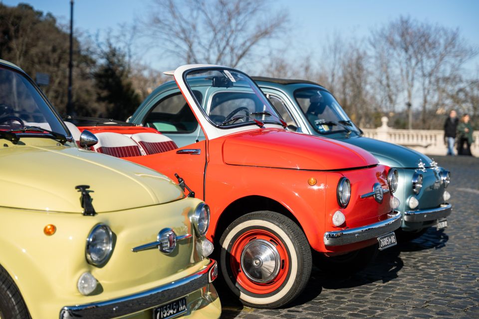 Rome: Self-Drive Fiat 500 Cabriolet Adventure - Guided Self-Drive Adventure