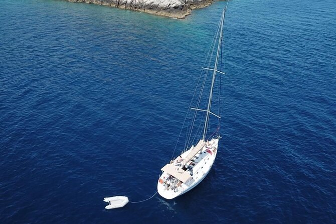 Sailing Boat Small Group Kleftiko and Sikia Cave West of Milos - Volcanic Coastline Exploration