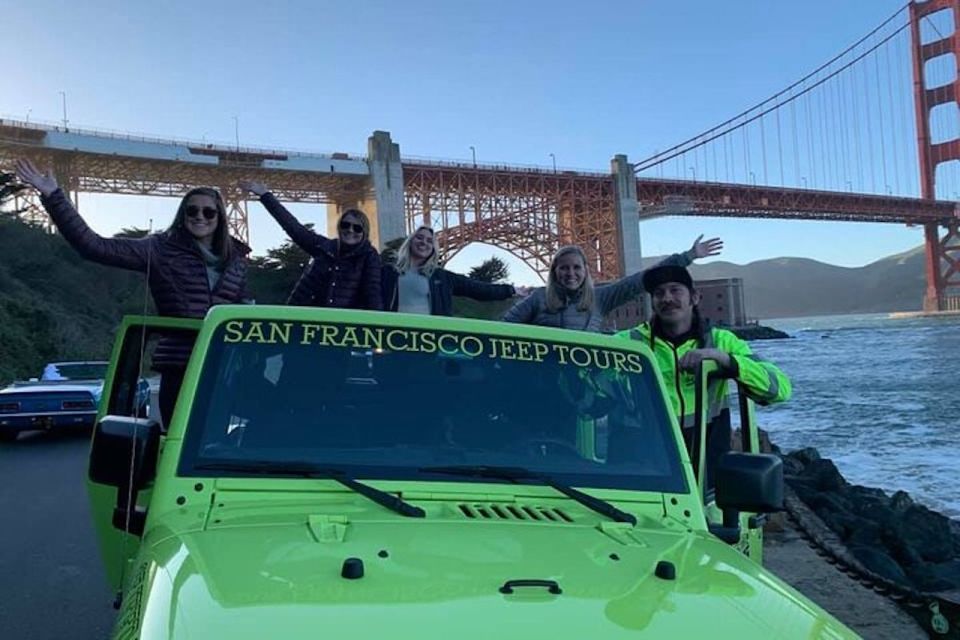 San Francisco: 2-Hour Private Jeep Tour at Night - Transportation and Vehicle