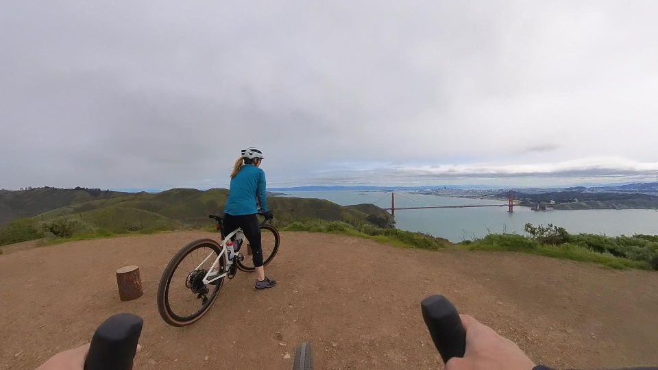 San Francisco: Marin Headlands Gravel Biking Tour +GG Bridge - Route Planning and Bike Assistance