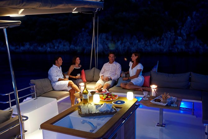 Santorini Luxury Catamaran Sunset Cruise With Bbq, Drink and Transfer - Catamaran Cruise