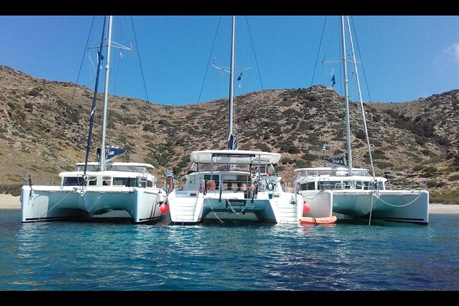 Santorini Private Sunset Catamaran Cruise - Stunning Santorini Scenery Explored