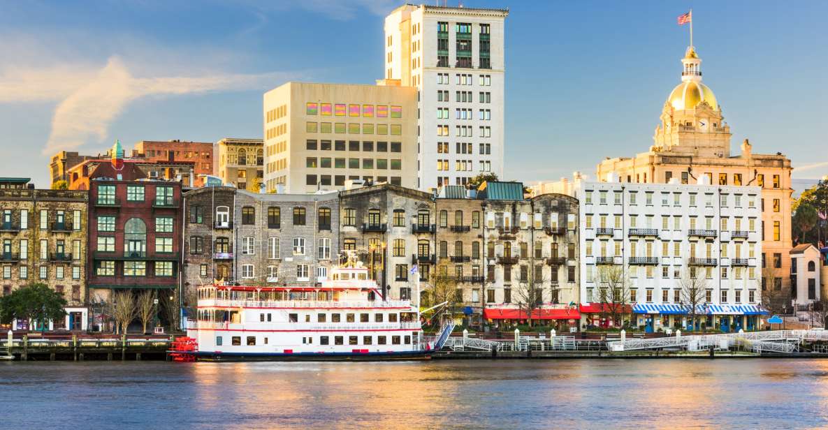 Savannah: Riverboat Cruise & City Tour Combo - Refreshments and Drop-off Options