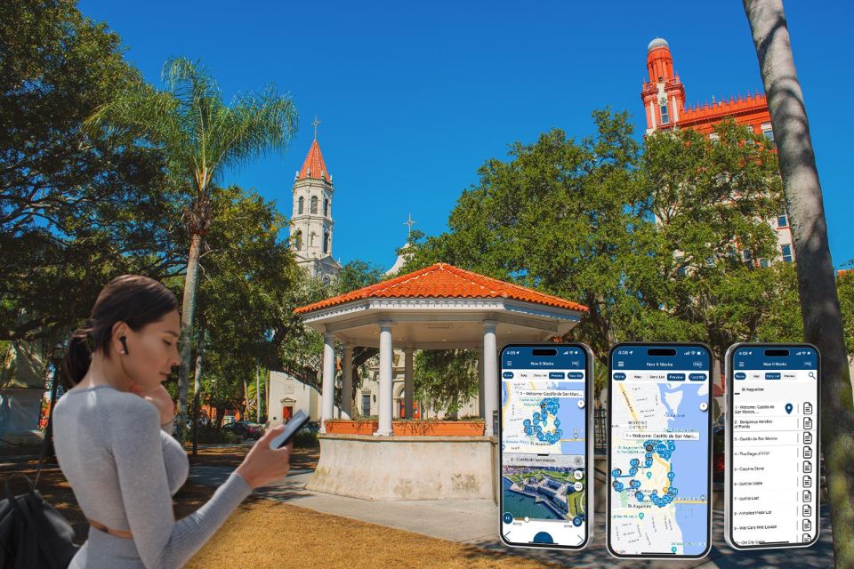 St Augustine: Self-Guided Walking Audio Tour - Important Information