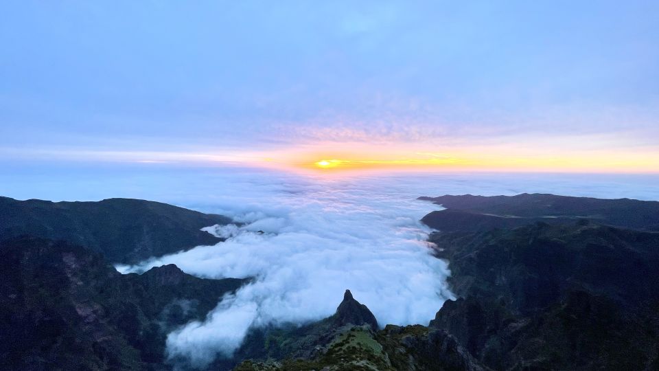 Sunrise at Pico Do Arieiro - Exploring Pico Do Facho