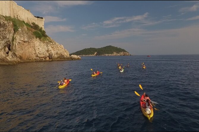 Sunset Kayaking & Snorkeling With Fruit Snack, Water & Wine - Kayaking Around Dubrovnik