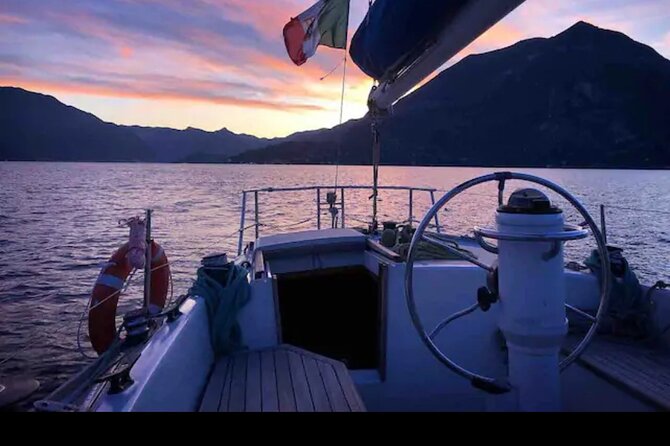 Sunset Sailing on Lake Como With Private Skipper - Unique Views From the Water