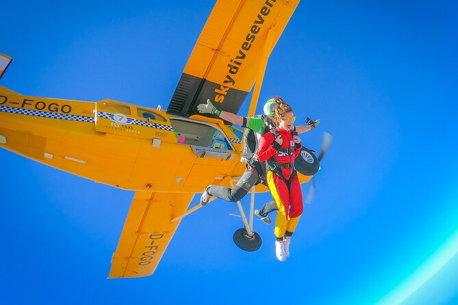 Tandem Skydiving — 30 Min From Albufeira - White Sand Beach Landing