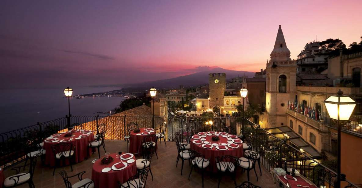 Taormina: Sunset Walking Tour & Aperitif on Rooftop Terrace - Frequently Asked Questions