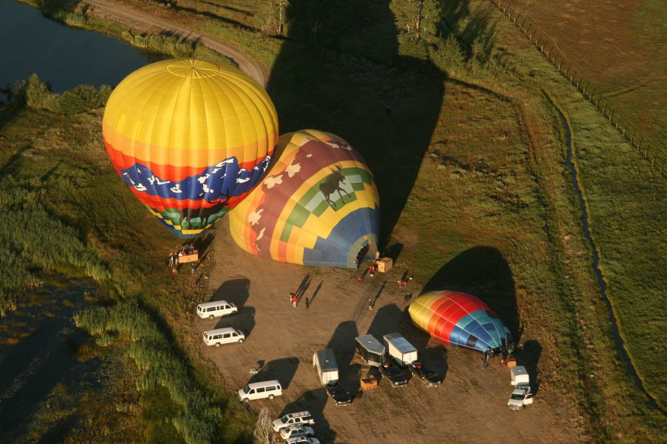 Teton Village: Grand Tetons Sunrise Hot Air Balloon Tour - Important Information