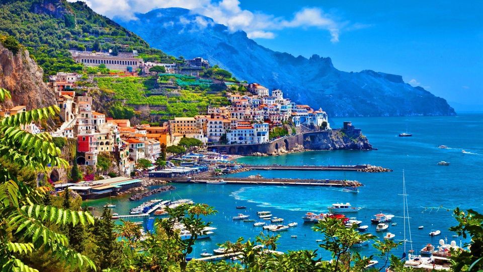 Transfer From Rome to Amalfi & Guided Pompeii - Booking and Reservation Information