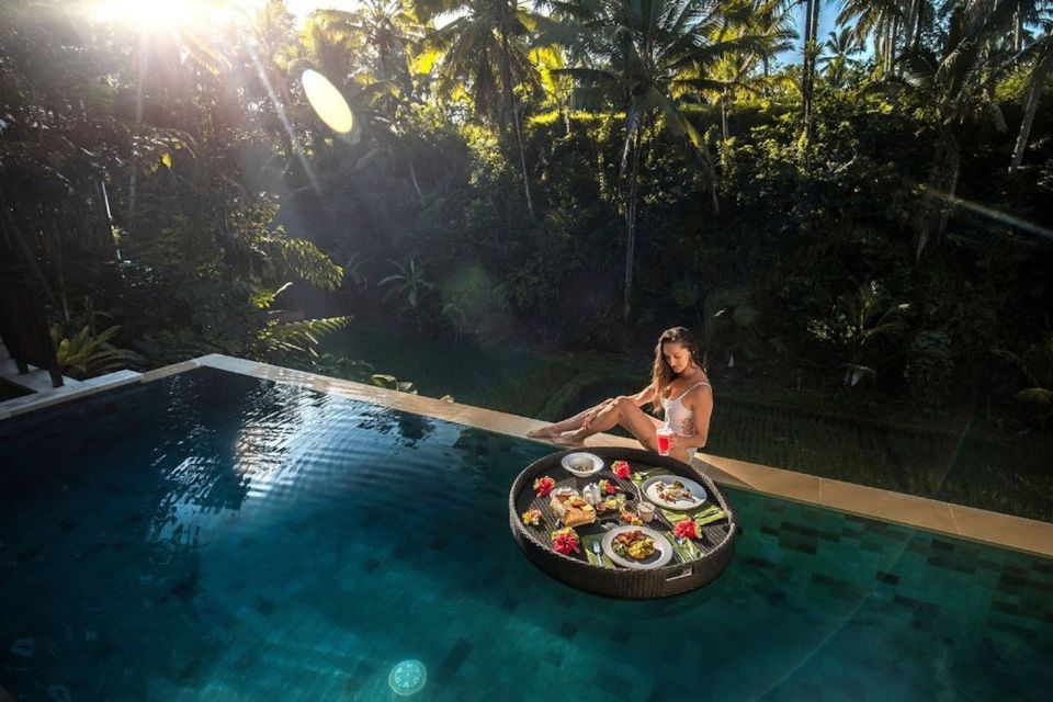 Ubud: Floating Breakfast, Jungle Swing & Spa Romantic Tour - Thrilling Jungle Swing Adventure