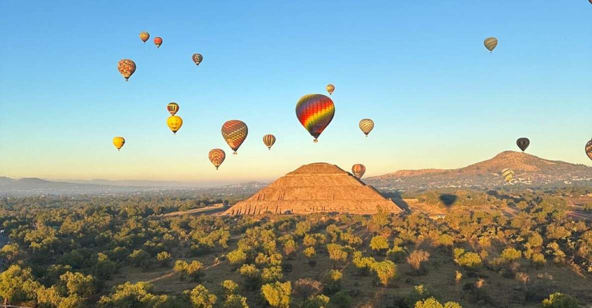 Unforgettable Balloon Flight Over Teotihuacan and Cave - Artisan Cooperative Visit