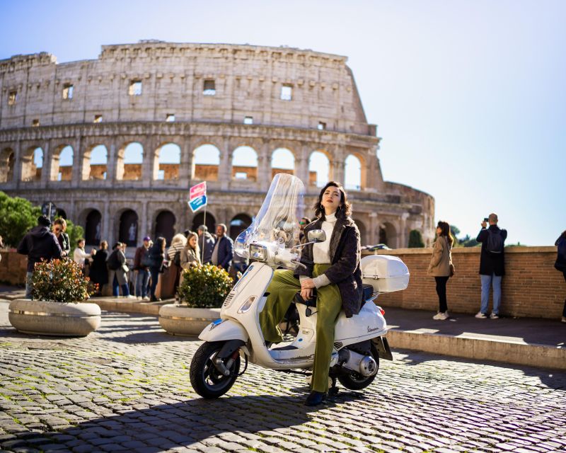 Vespa Scooter Tour in Rome With Pro-Photographer - Photo Capture and Delivery