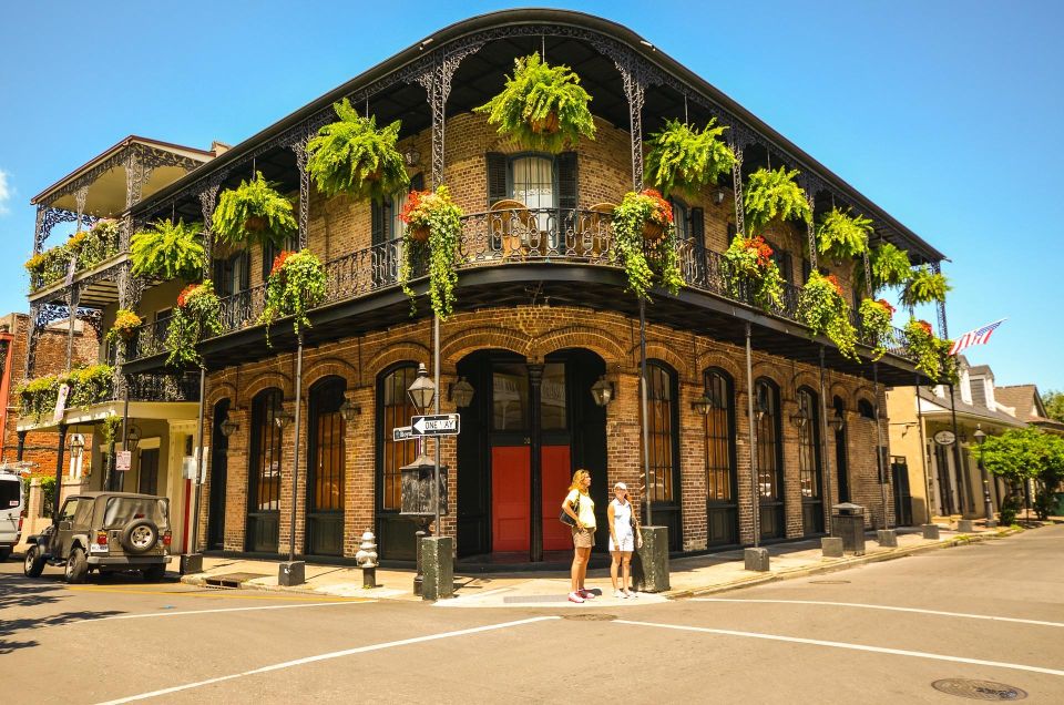 Vibrant Vistas: Upper French Quarter Walking Tour - Moonwalk Riverfront Park Guided Tour