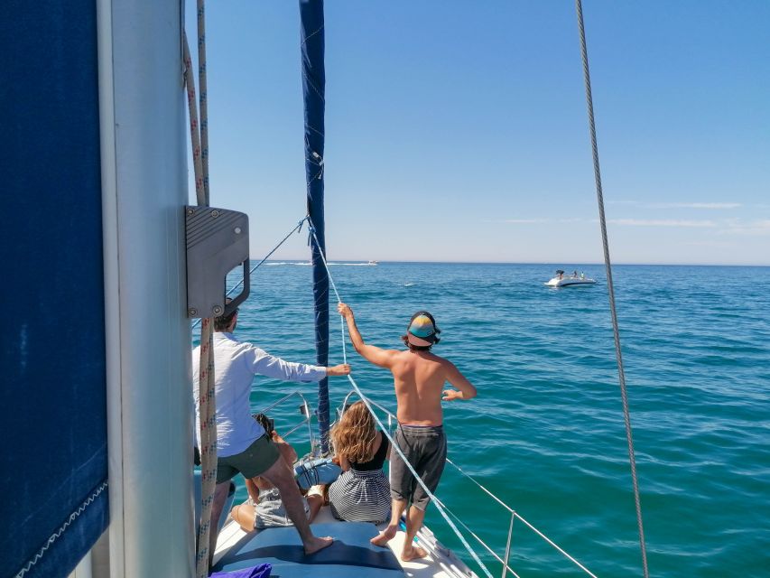 Vilamoura: Coastal Cruise on a Luxury Sailing Yacht - Coastline Scenery and Sights